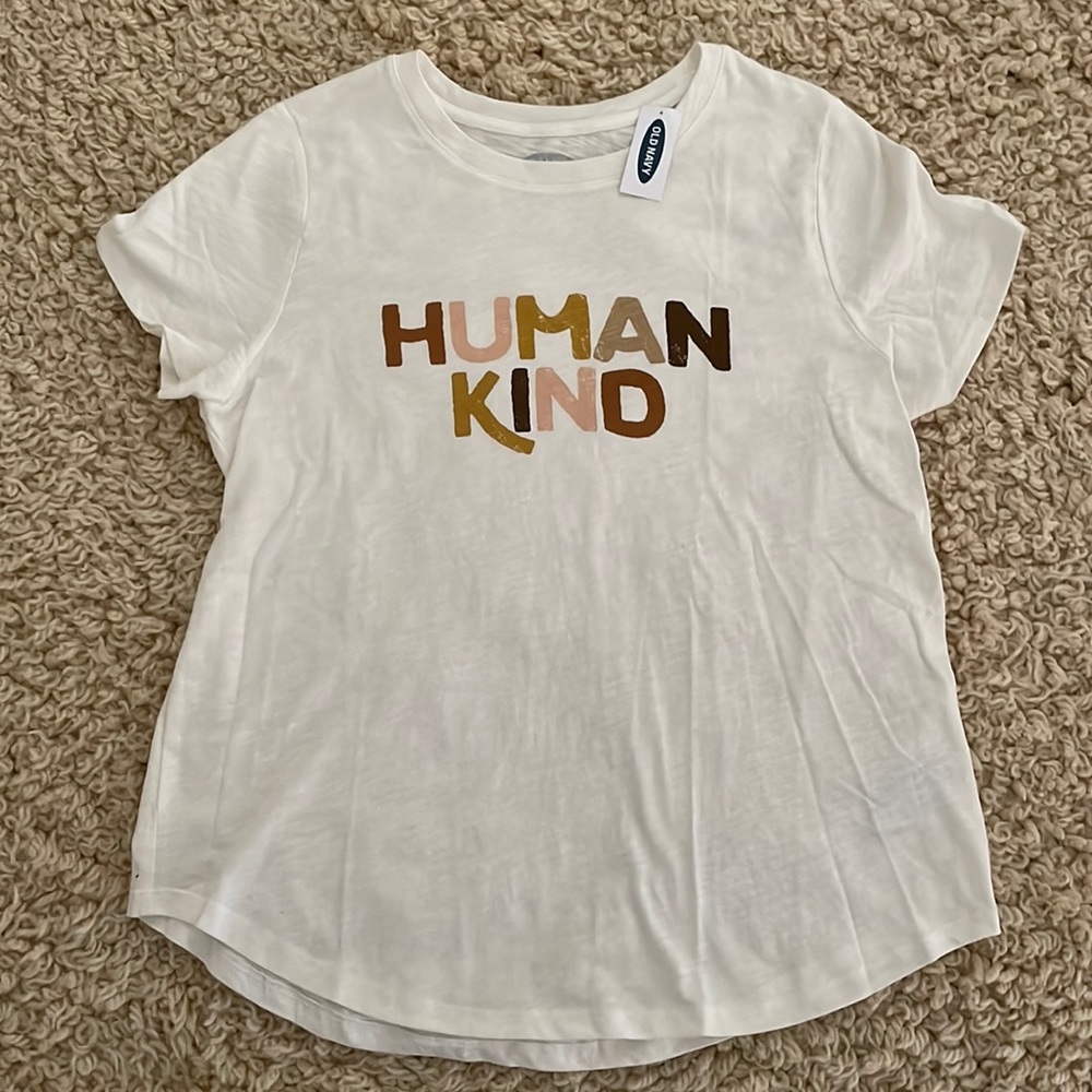 Human kind wear everywhere t-shirt old navy
